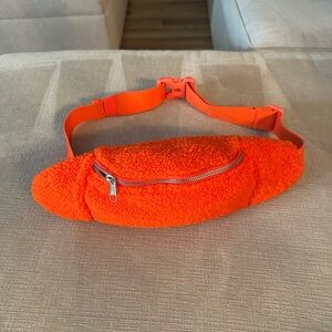 GAP Orange Sherpa Fanny Pack / Belt Bag